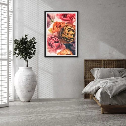 Poster in black frame - Celebration of Life - 61x91 cm