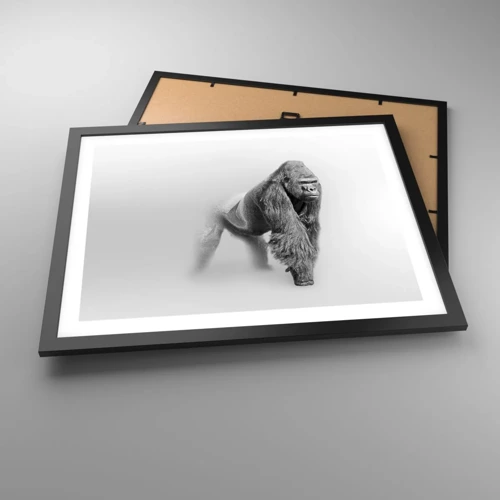 Poster in black frame - Certain of Its Strength - 50x40 cm