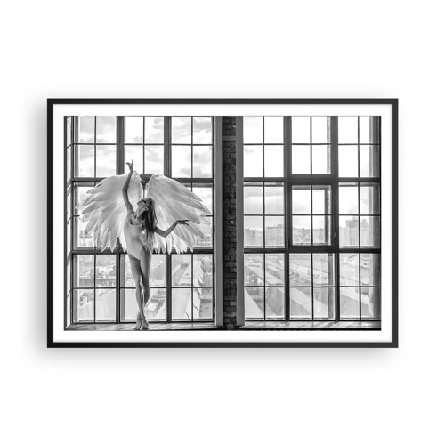 Poster in black frame - City of Angels? - 100x70 cm