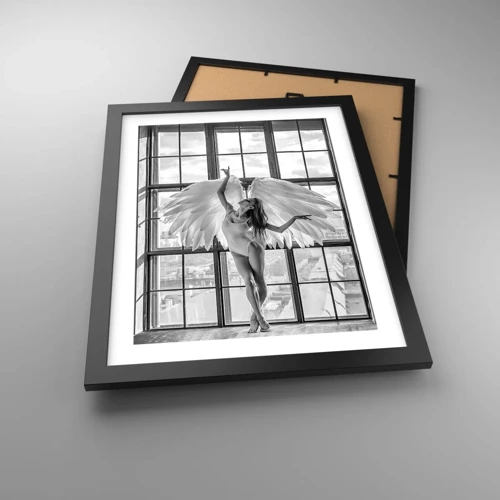 Poster in black frame - City of Angels? - 30x40 cm