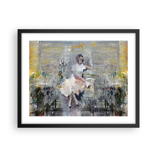 Poster in black frame - Classical and Modern - 50x40 cm