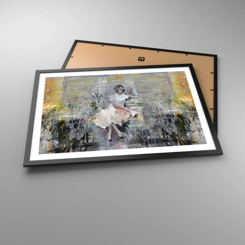 Poster in black frame - Classical and Modern - 70x50 cm