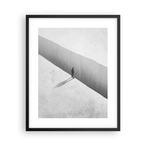 Poster in black frame - Clear Goal - 40x50 cm