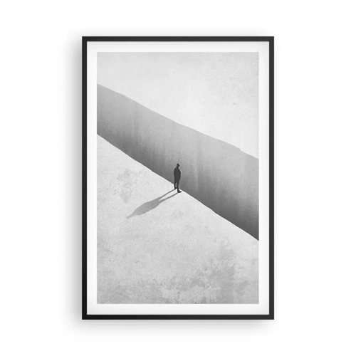 Poster in black frame - Clear Goal - 61x91 cm