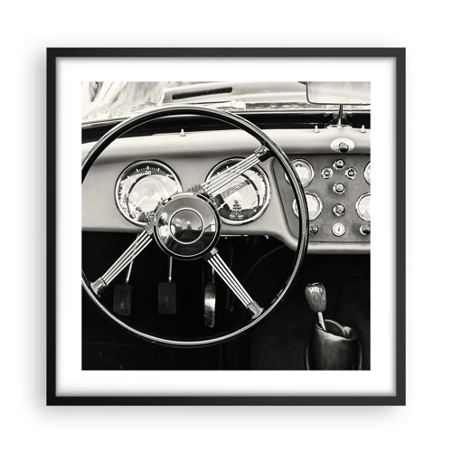 Poster in black frame - Collector's Dream - 50x50 cm