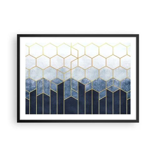 Poster in black frame - Composition in Syncopated Rhythm - 70x50 cm