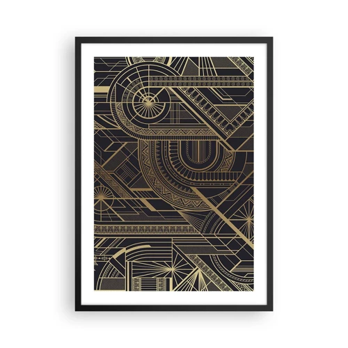 Poster in black frame - Concepts, Ideas, Plans - 50x70 cm