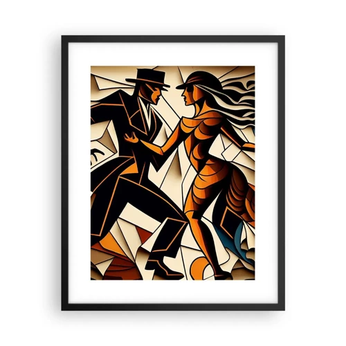 Poster in black frame - Dance of Passion  - 40x50 cm