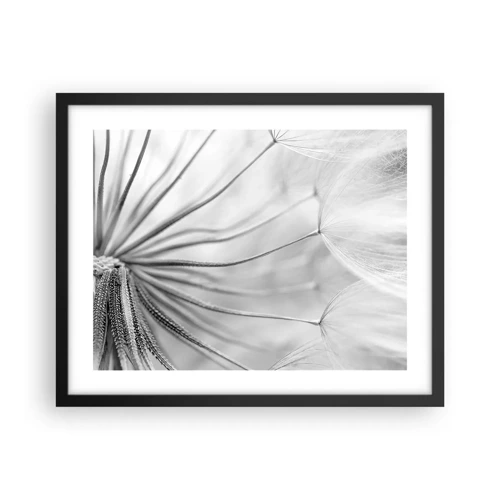 Poster in black frame - Dandelion Kites - 50x40 cm