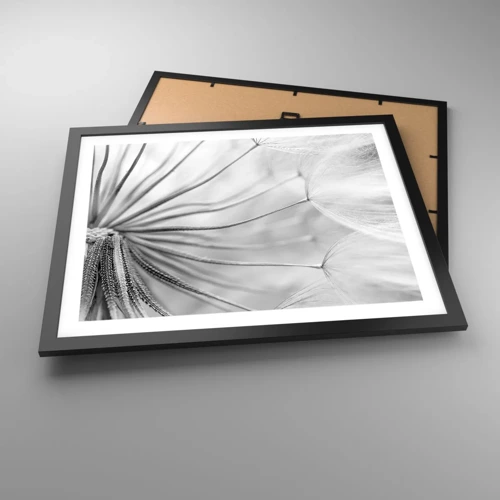 Poster in black frame - Dandelion Kites - 50x40 cm