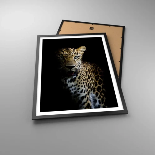 Poster in black frame - Dark Beauty - 50x70 cm