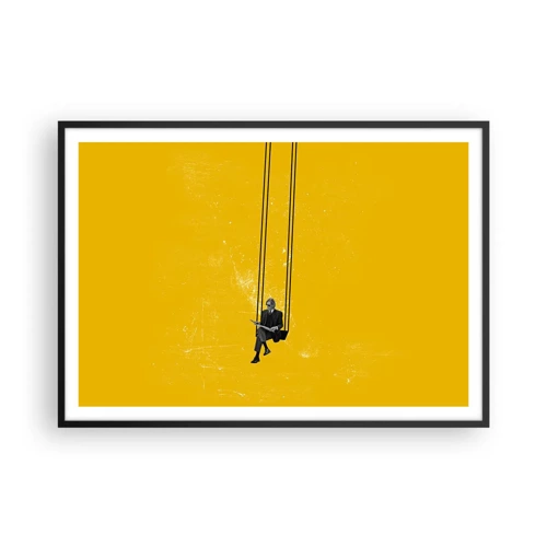 Poster in black frame - Day as a Any Other - 100x70 cm