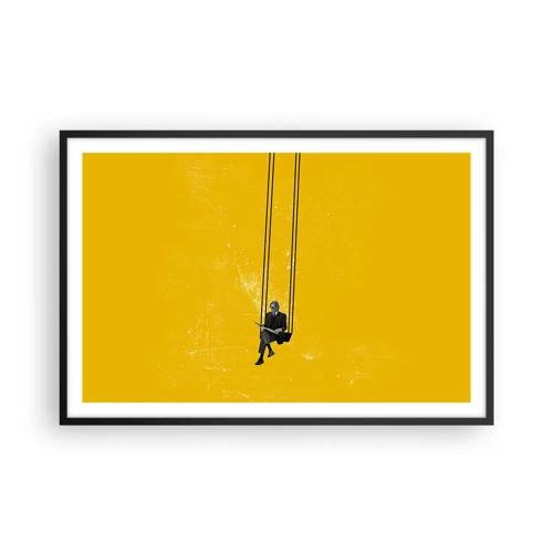 Poster in black frame - Day as a Any Other - 91x61 cm