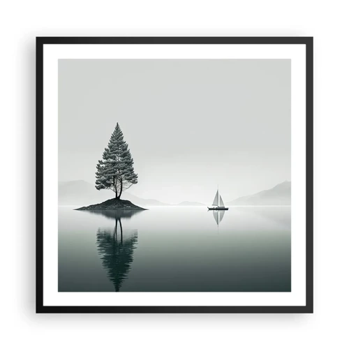 Poster in black frame - Daydreaming - 60x60 cm