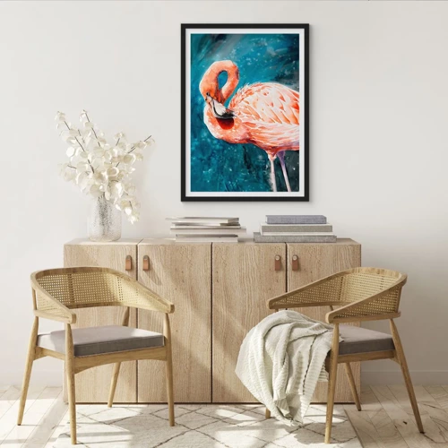 Poster in black frame - Decorative by Nature - 50x70 cm