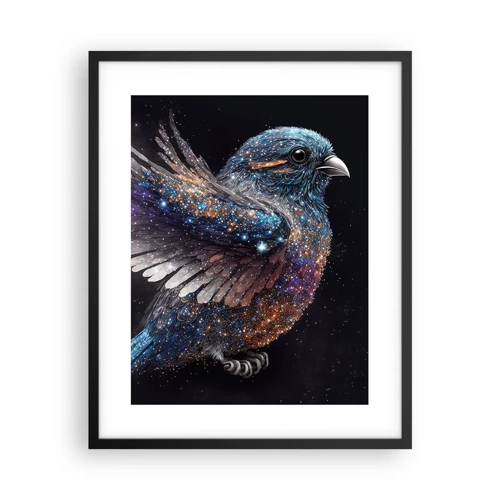 Poster in black frame - Diamond Sparrow - 40x50 cm