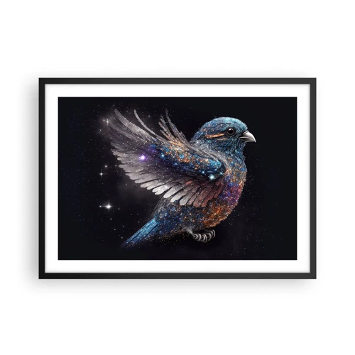 Poster in black frame - Diamond Sparrow - 70x50 cm