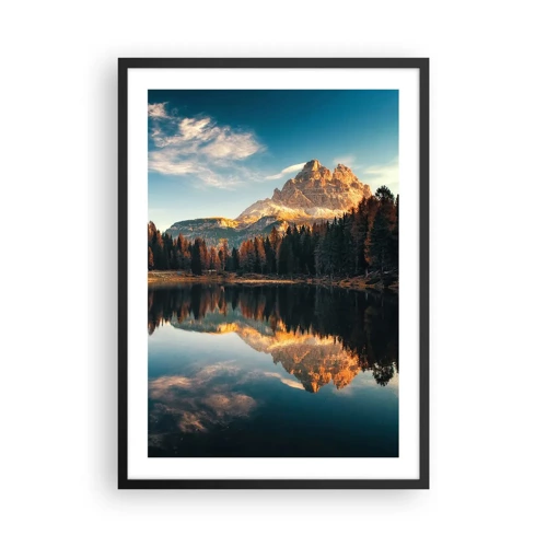 Poster in black frame - Double Landscape - 50x70 cm