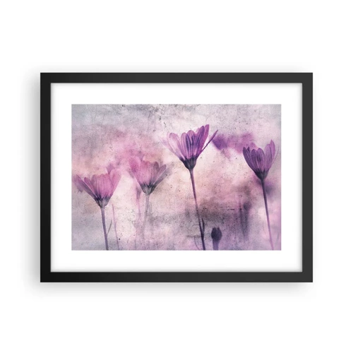 Poster in black frame - Dream of Flowers - 40x30 cm