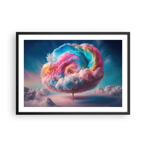 Poster in black frame - Dream of a Funfair - 70x50 cm