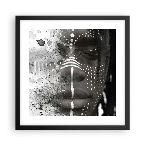 Poster in black frame - Dsicover Primordial Spirit - 40x40 cm