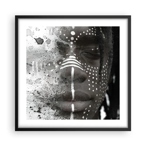 Poster in black frame - Dsicover Primordial Spirit - 50x50 cm