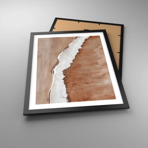 Poster in black frame - Earth Colours - 40x50 cm