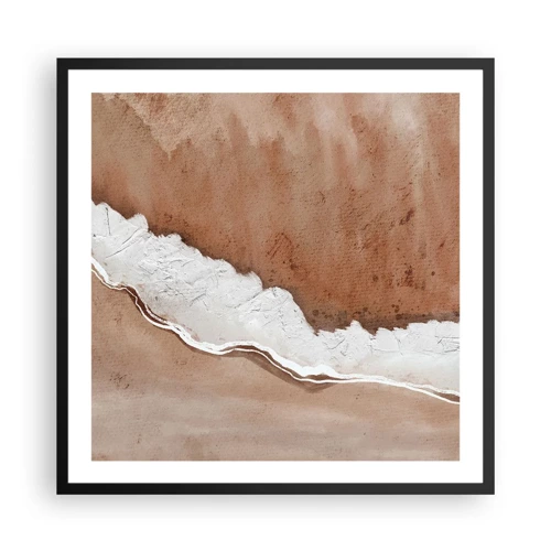 Poster in black frame - Earth Colours - 60x60 cm