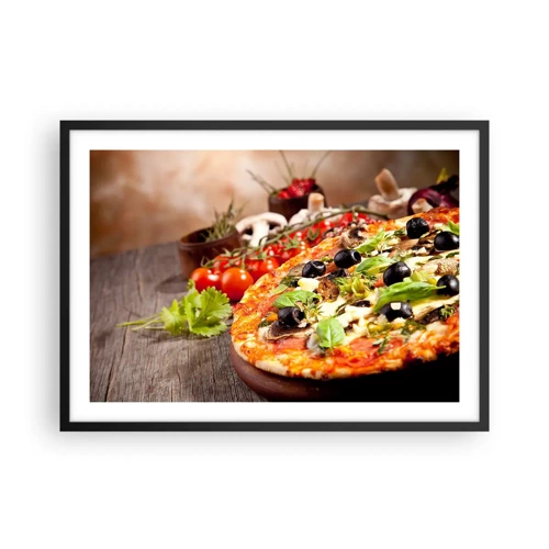 Poster in black frame - Earthly Ingredients - 70x50 cm