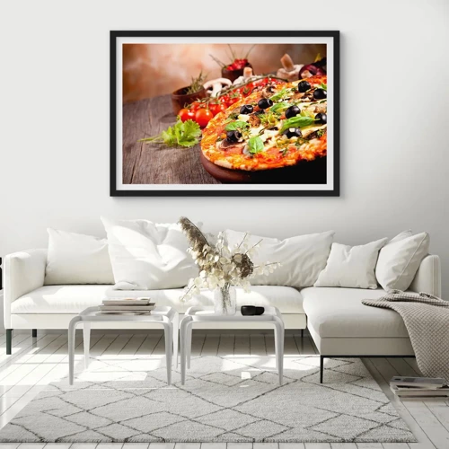 Poster in black frame - Earthly Ingredients - 70x50 cm