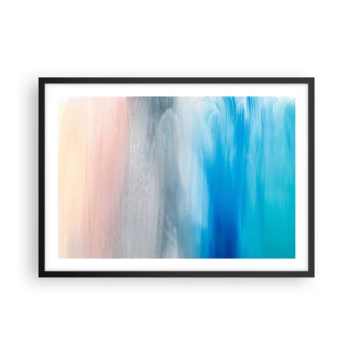 Poster in black frame - Elements: Air - 70x50 cm