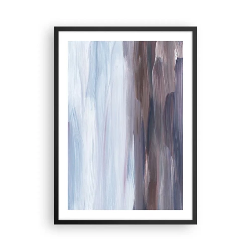 Poster in black frame - Elements: Water - 50x70 cm