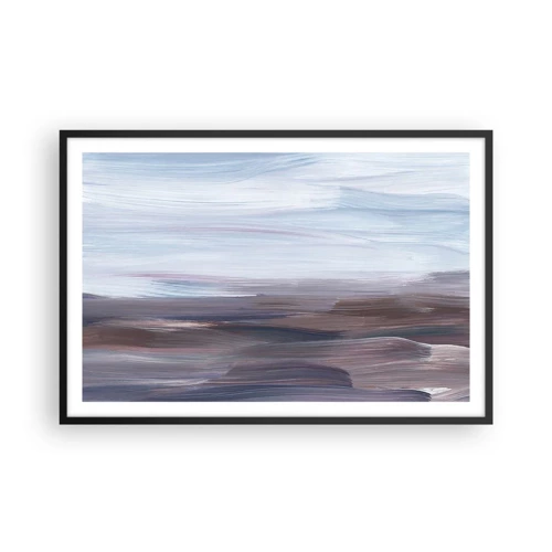 Poster in black frame - Elements: Water - 91x61 cm