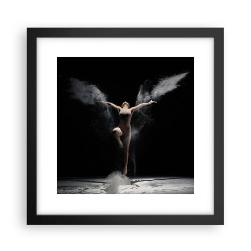 Poster in black frame - Elves Exist - 30x30 cm