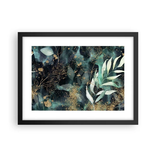 Poster in black frame - Enchanted Garden - 40x30 cm