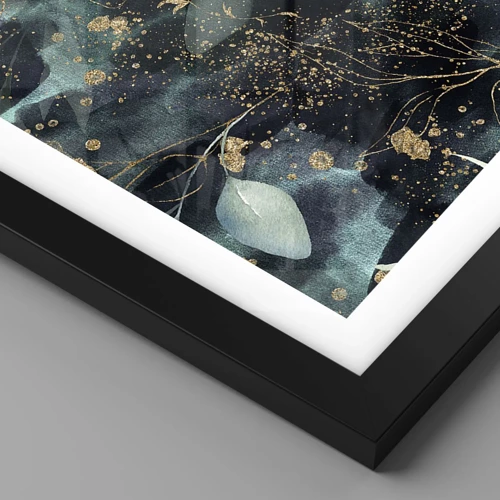 Poster in black frame - Enchanted Garden - 70x50 cm