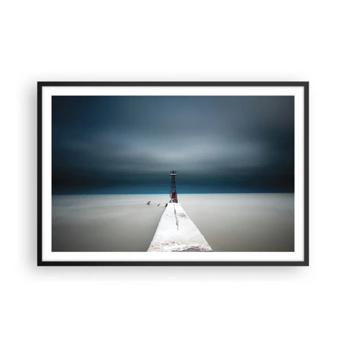 Poster in black frame - Encounter with Infinity - 91x61 cm