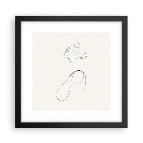 Poster in black frame - Entangled in Dreams - 30x30 cm