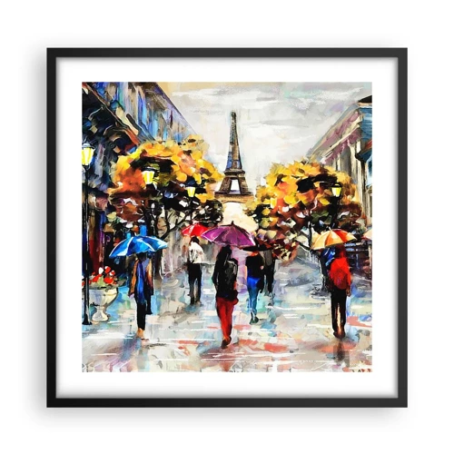 Poster in black frame - Especially Beautiful in Autumn - 50x50 cm