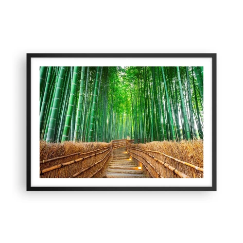 Poster in black frame - Essence of Asian Nature - 70x50 cm