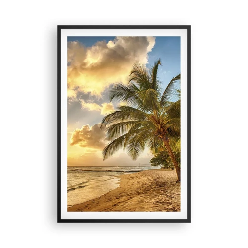 Poster in black frame - Eternal Summer, Always Holidays - 61x91 cm