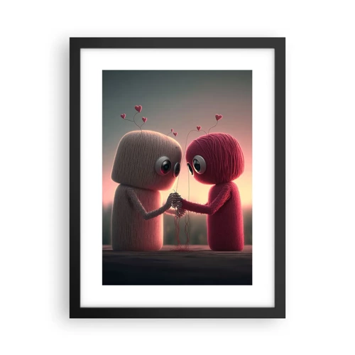 Poster in black frame - Everyone Is Allowed to Love - 30x40 cm