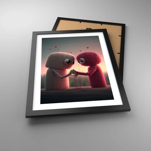 Poster in black frame - Everyone Is Allowed to Love - 30x40 cm