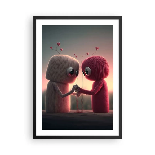 Poster in black frame - Everyone Is Allowed to Love - 50x70 cm