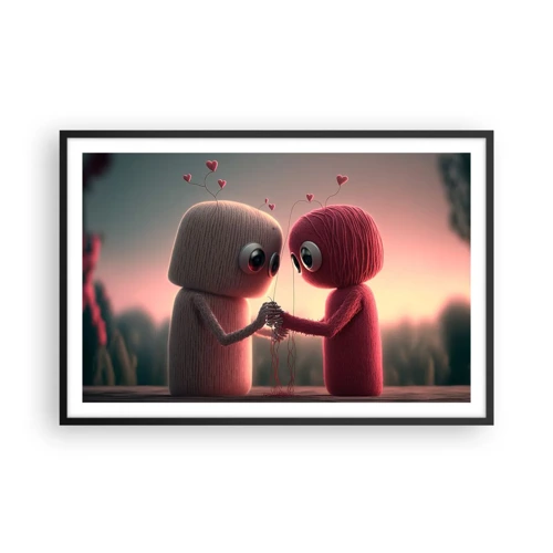 Poster in black frame - Everyone Is Allowed to Love - 91x61 cm