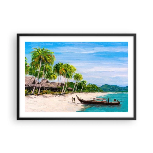 Poster in black frame - Exotic Dream - 70x50 cm