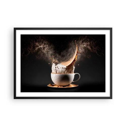 Poster in black frame - Explosion of Flavour - 70x50 cm
