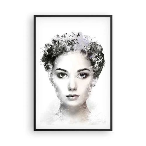 Poster in black frame - Extremely Stylish Portrait - 61x91 cm