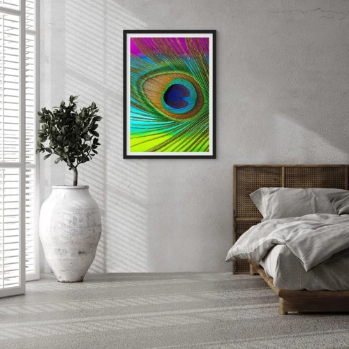 Poster in black frame - Eye to Eye - 50x70 cm