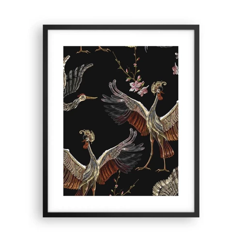 Poster in black frame - Fairy Tale Bird - 40x50 cm